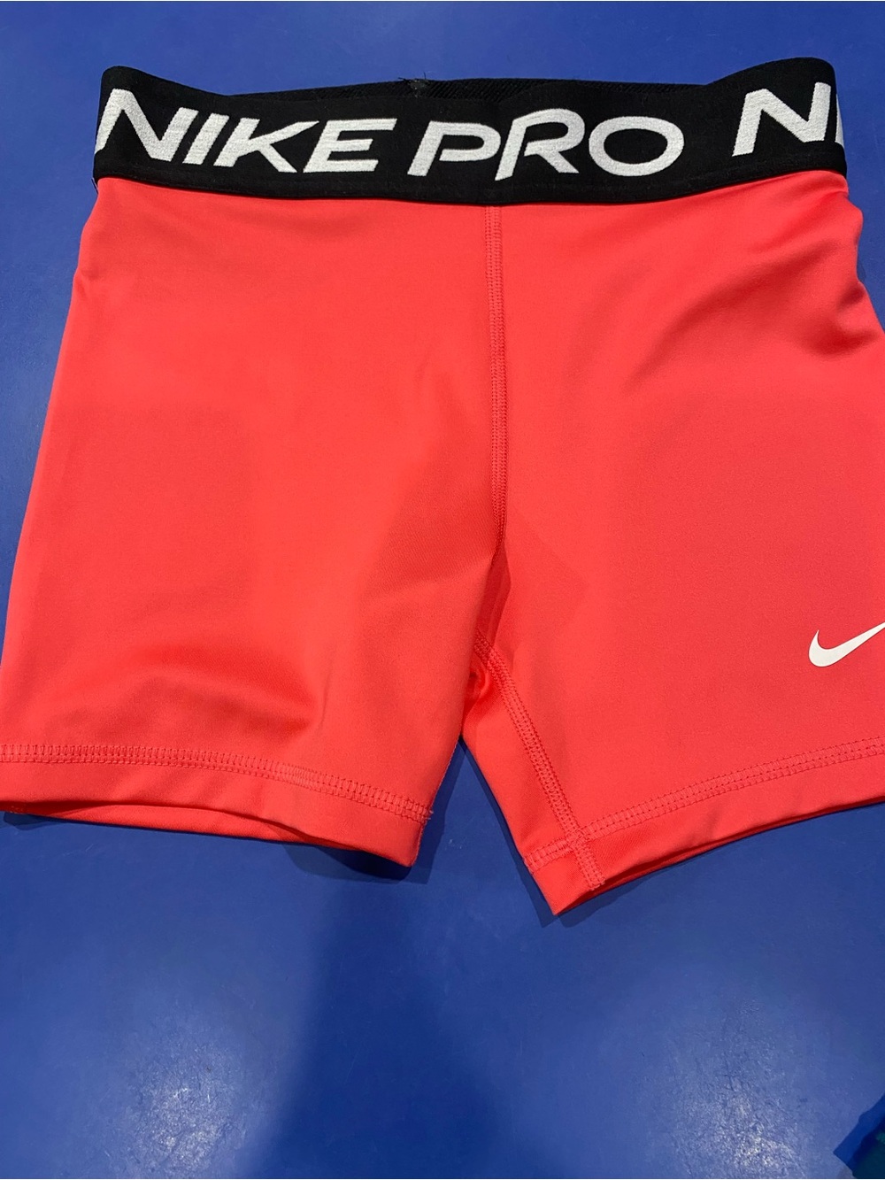 Nike Pro Red Athletic Compression Shorts